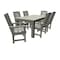 Highwood Usa Lehigh 7pc Rectangular Outdoor Patio Furniture Dining Set 72 x 42 AD-ST7LH1CO4AA-CGE - alternate 1